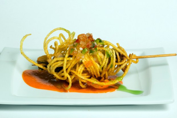 Tapapiés 2014_Zarajo de Txipirón_Tribuetxe_Pais Vasco y Andalucía