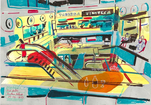 Dibujo de Jonathan Notario